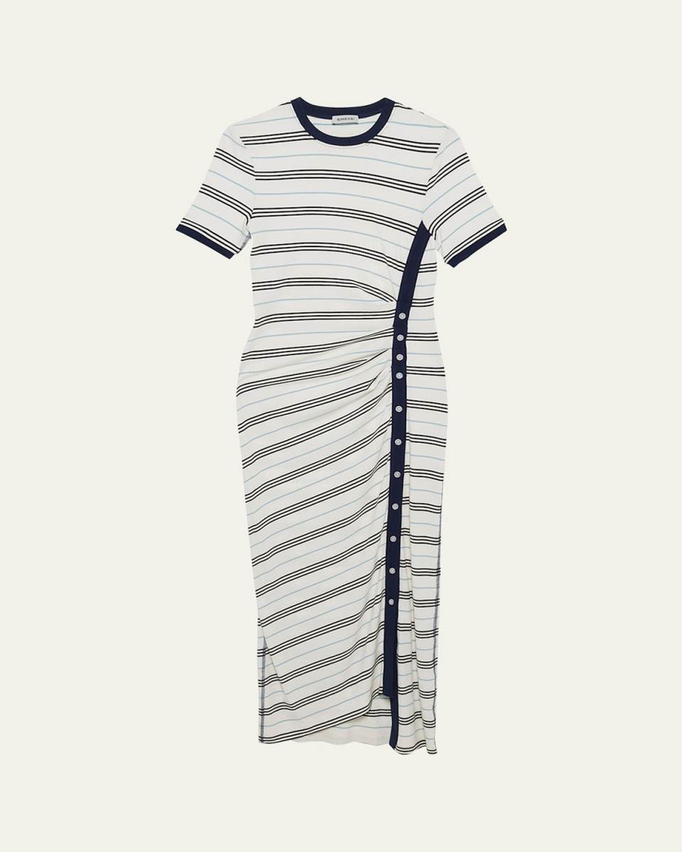 Shanna Short-Sleeve Midi Dress